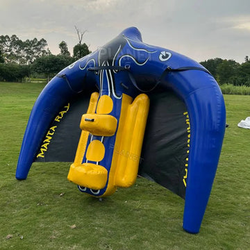 Towable Flying Manta Inflatable Tube for Water Sports