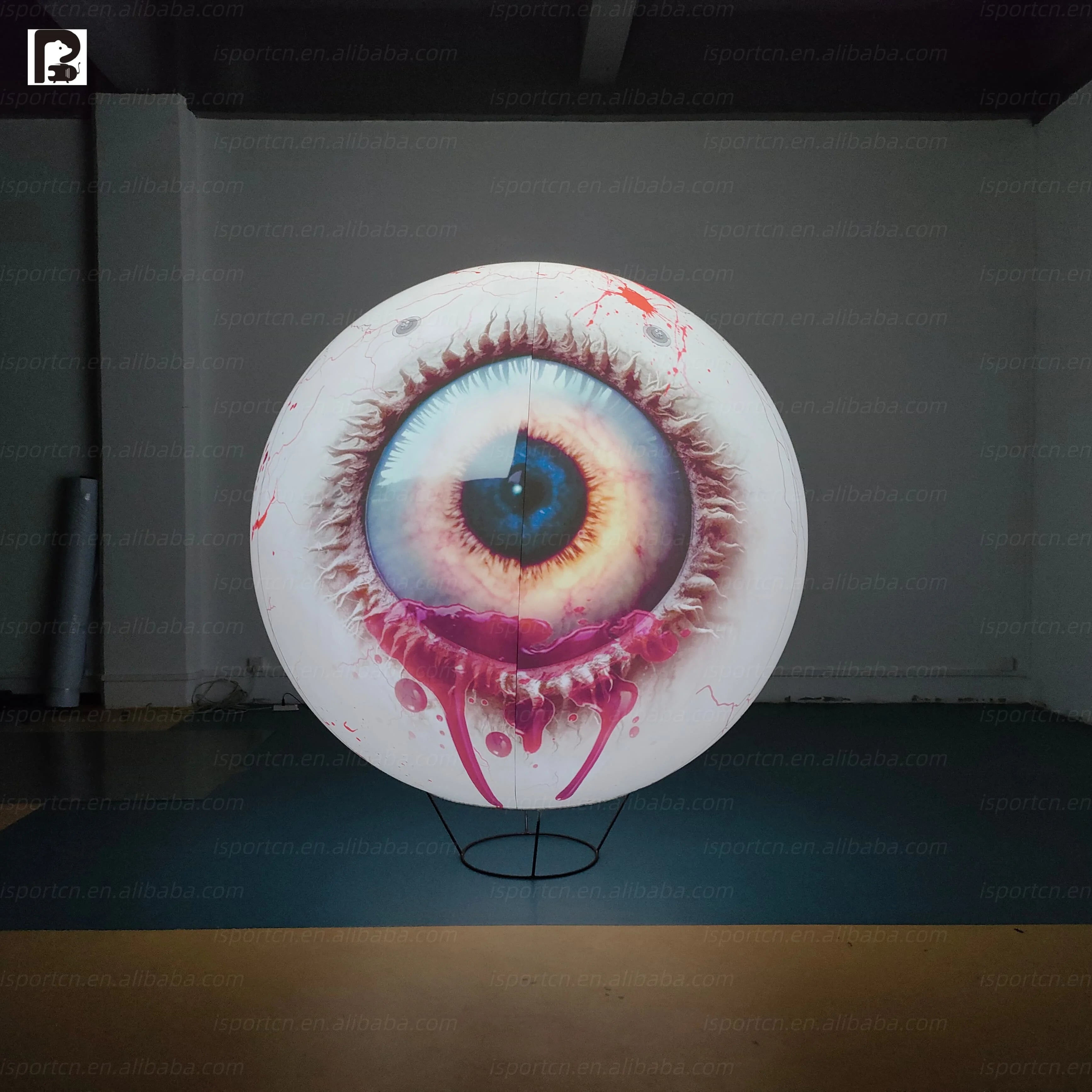 LED Giant Inflatable Eye Display Prop for Events