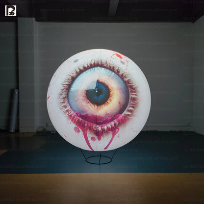 LED Giant Inflatable Eye Display Prop for Events