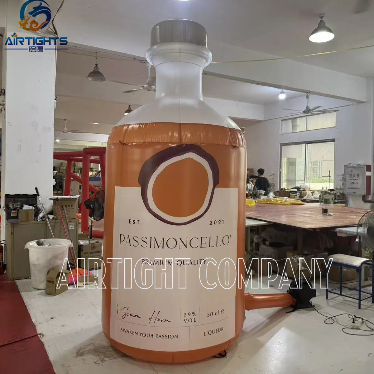 Striking 8.2 FT Inflatable Beverage Bottle Balloon