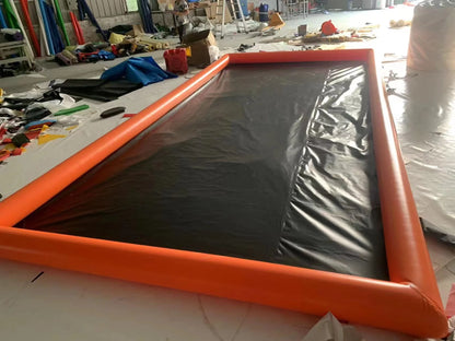 Inflatable Car Wash Mat Portable Water Containment