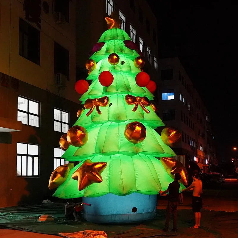 Lighted Inflatable Christmas Tree Decoration