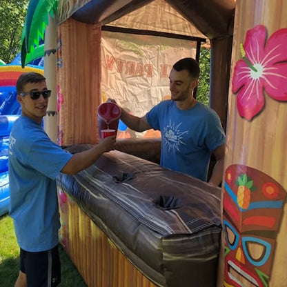 Inflatable Tiki Beach Bar Tent for Outdoor Events
