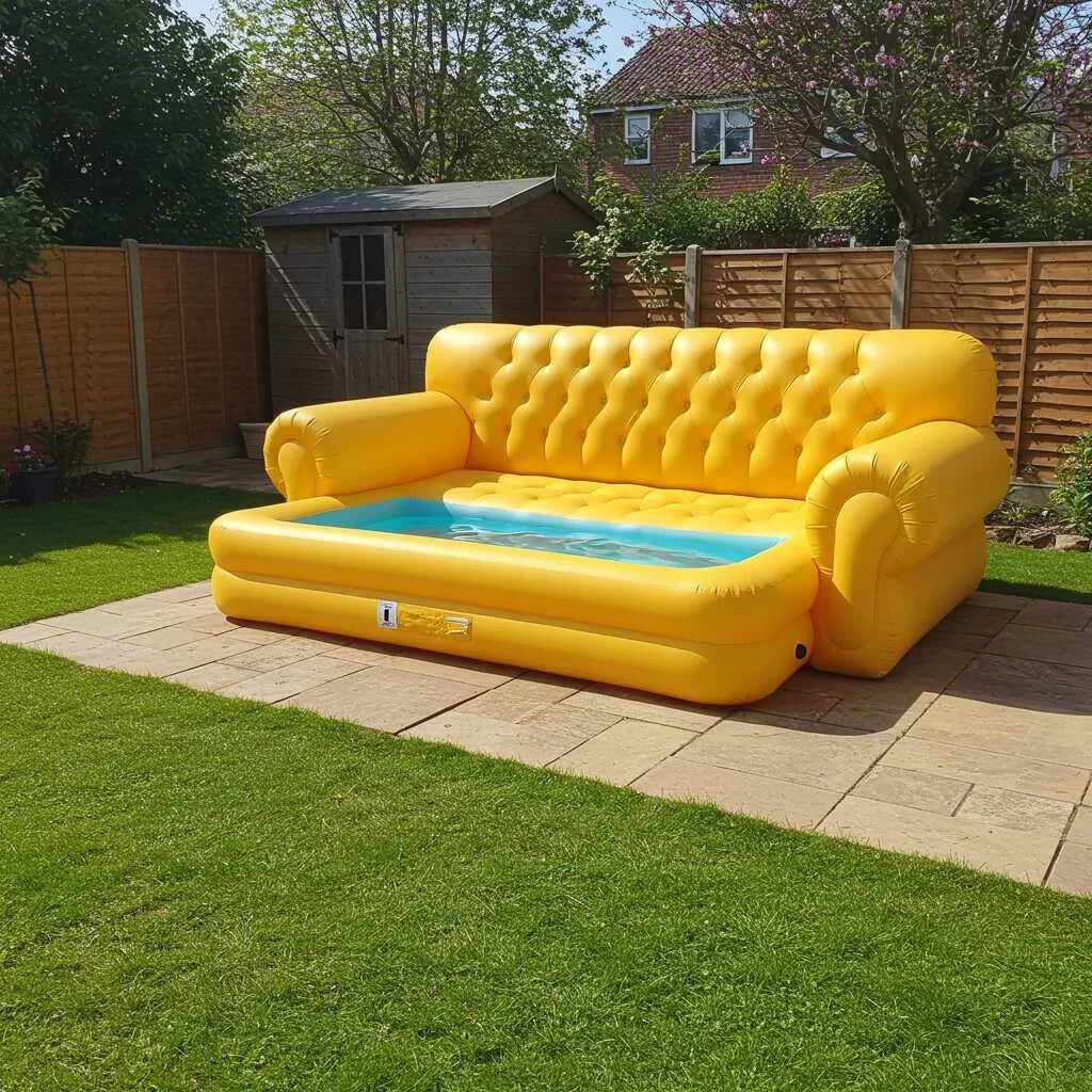 Portable Inflatable Sofa Pool for All Ages