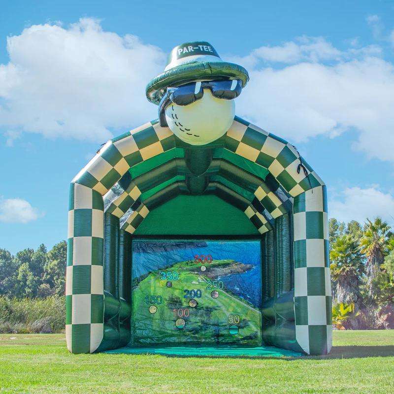 Inflatable Golf Shooting Game for Indoor Outdoor Events