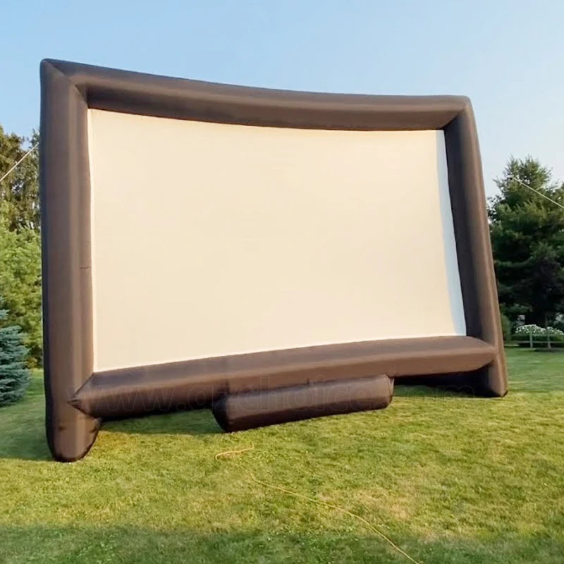 Inflatable Outdoor Movie Screen for Backyard Cinema and Events