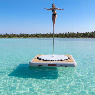 Inflatable Floating Dance Pole Platform for Water Events