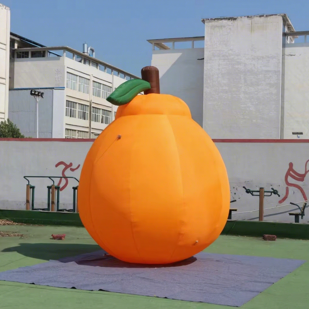 Giant Inflatable Fruit Orange Balloon for Promotion Advertising