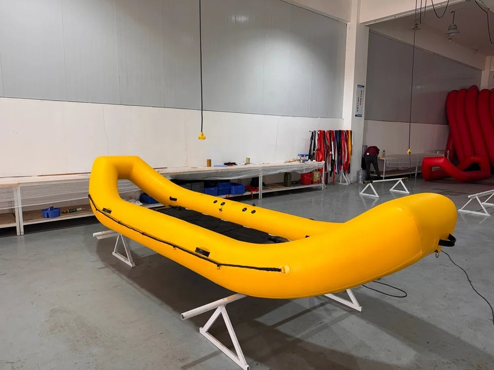 Inflatable Rescue Raft Ice Water Rapid Deployment Swiftwater