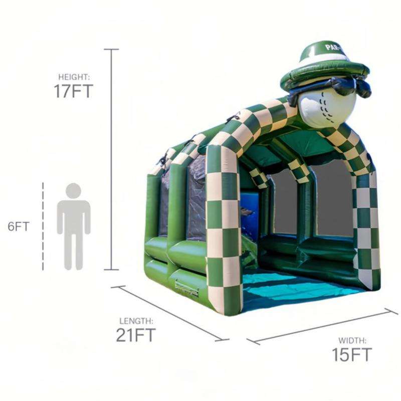 Inflatable Golf Shooting Game for Indoor Outdoor Events