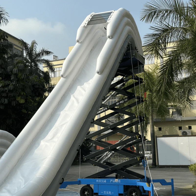 Inflatable Yacht Slide Floating Water Yacht Toy 25.5 FT