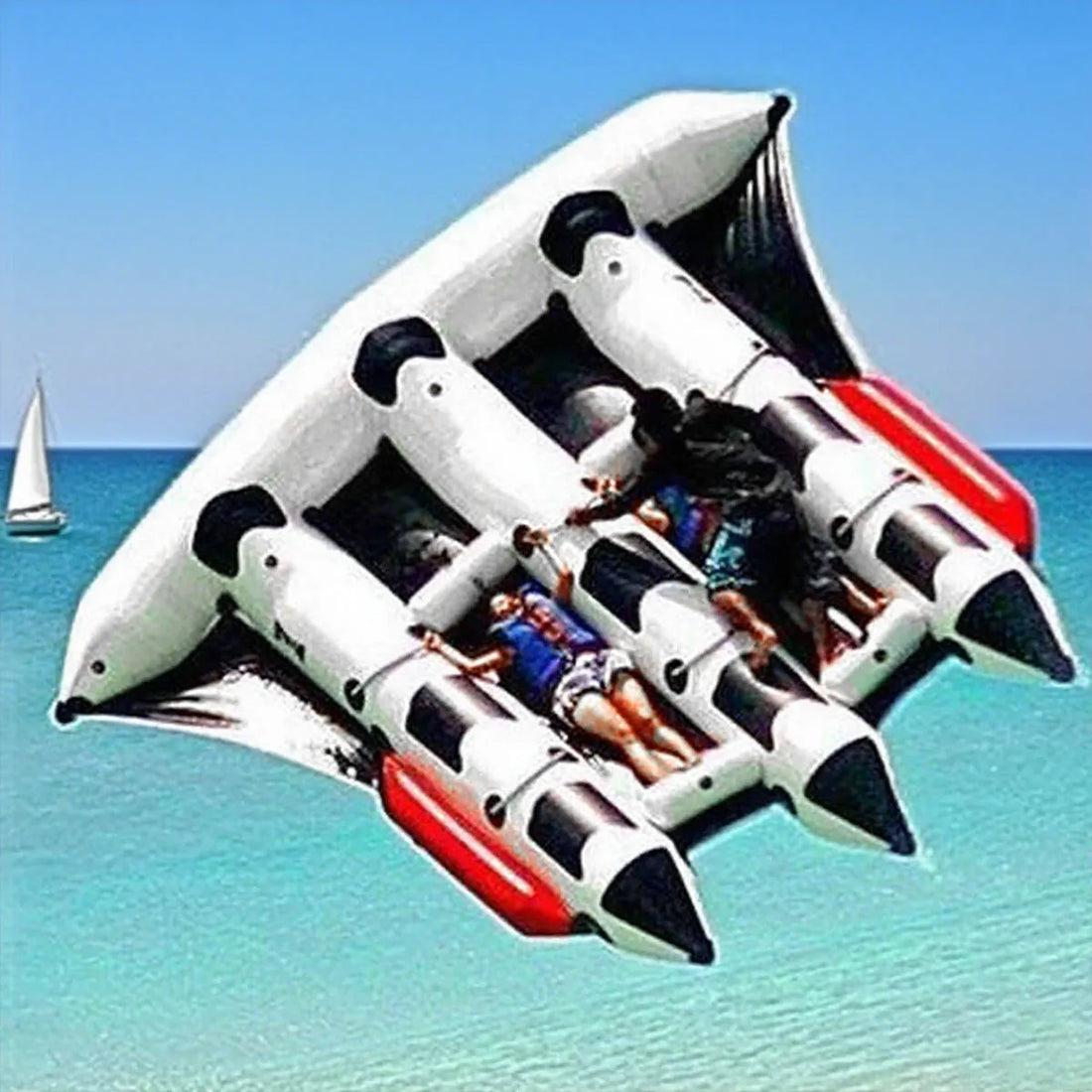 Towable Flyfish Banana Boat Manta Ray Fish Tube