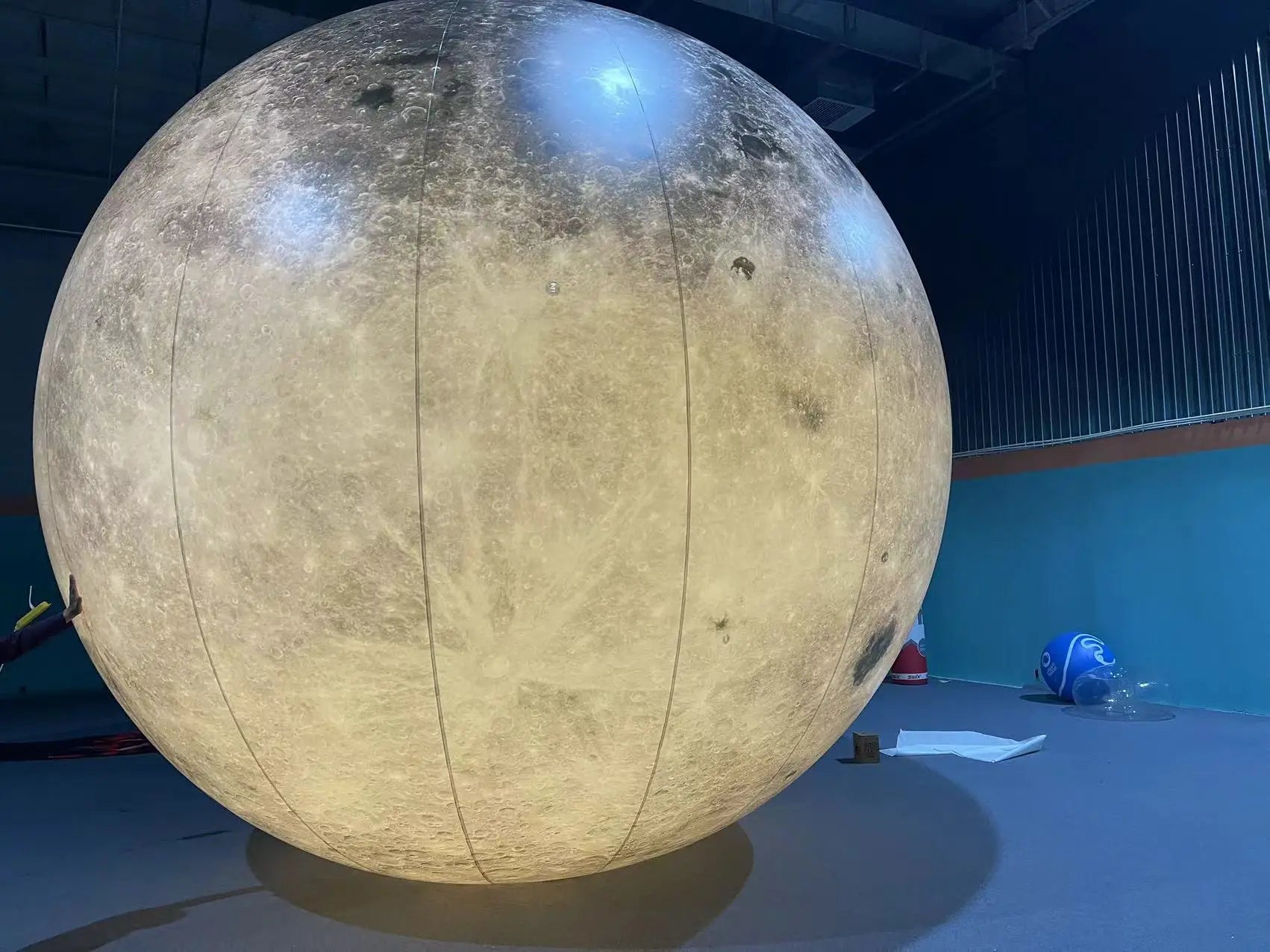 Large Inflatable Giant Moon with LED