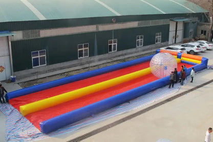 Inflatable Zorb Ball Racing Track Customizable Plastic Toy