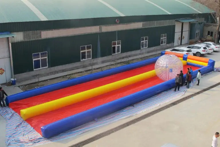 Inflatable Zorb Ball Racing Track Customizable Plastic Toy