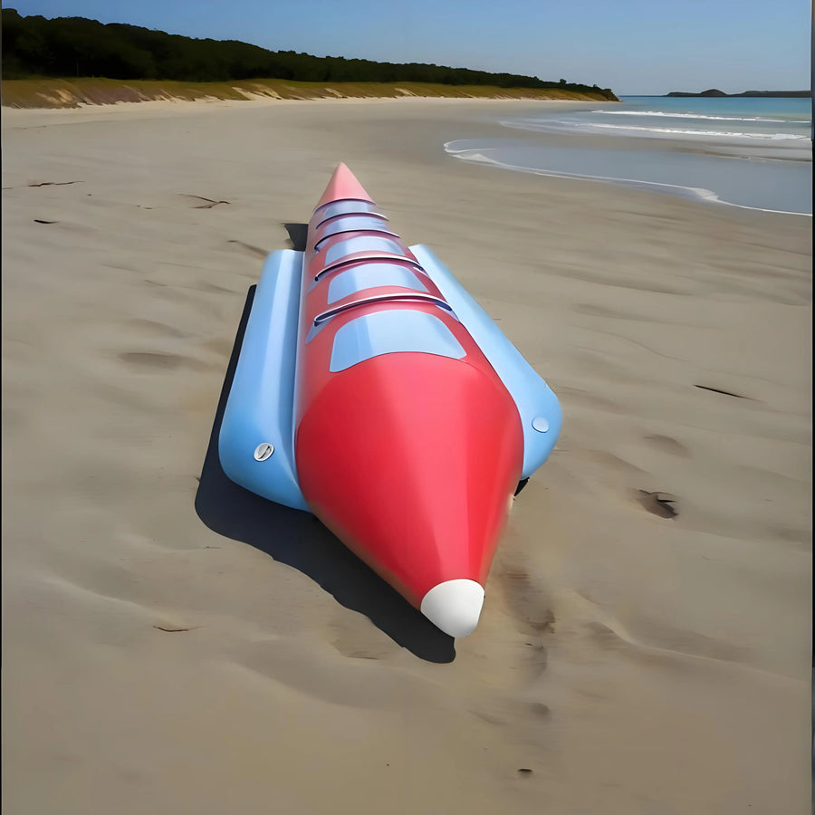 Mosca inflable portátil y banana boat