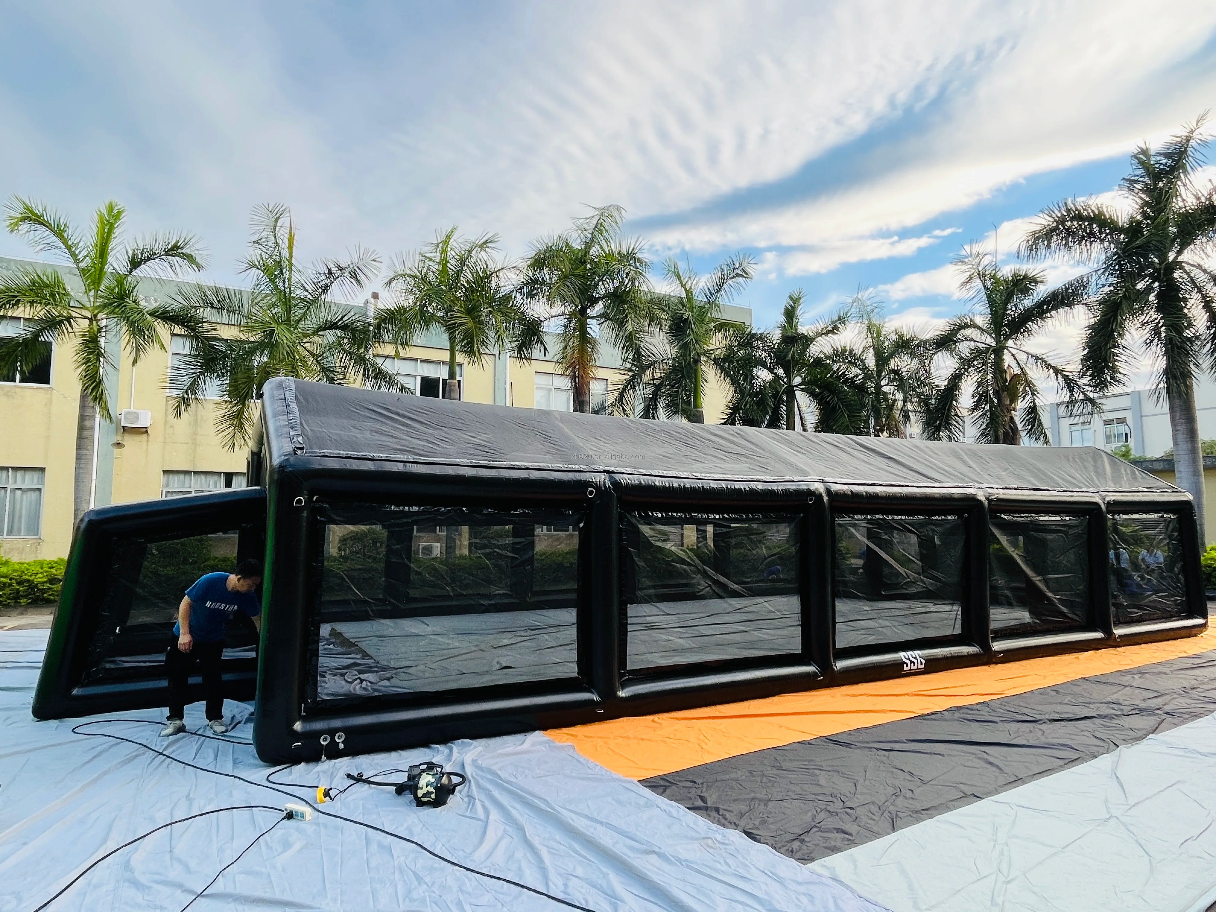 Inflatable Football Field Sports Arena 54 FT