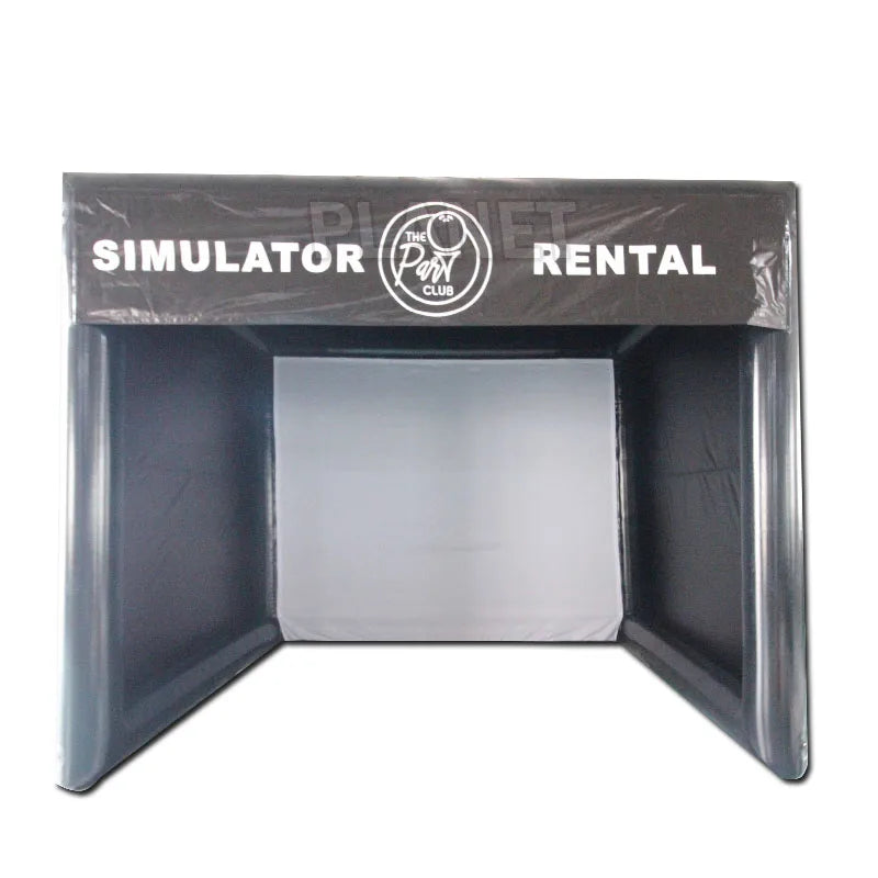 Inflatable Golf Simulator Enclosure Tent for Events