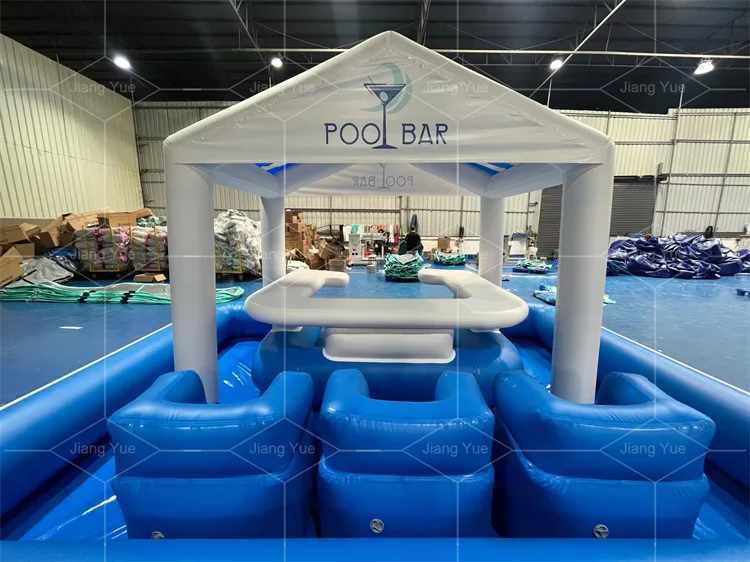 Inflatable Pool Bar Beach Pub PVC Adult Seating