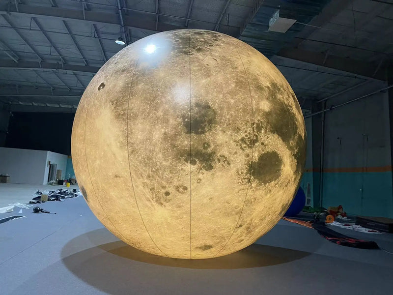 Large Inflatable Giant Moon with LED