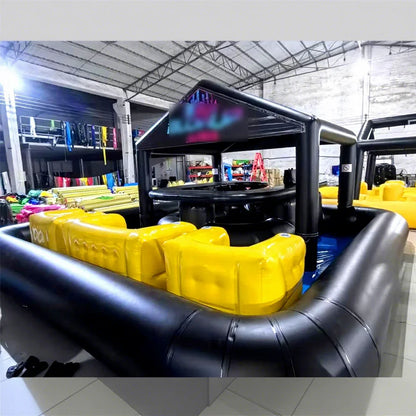 Inflatable Pool Bar Tent Sofa Seats Backyard Parties