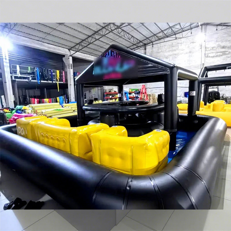 Inflatable Pool Bar Tent Sofa Seats Backyard Parties