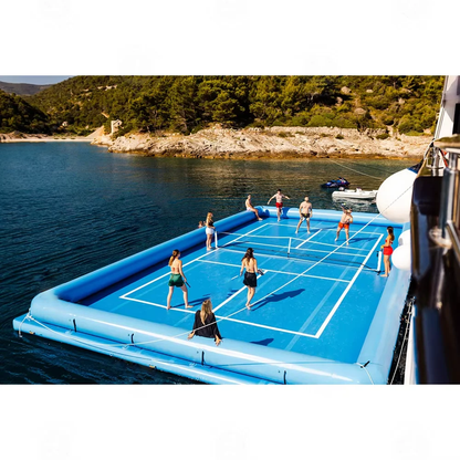 Floating Inflatable Pickleball Tennis Court