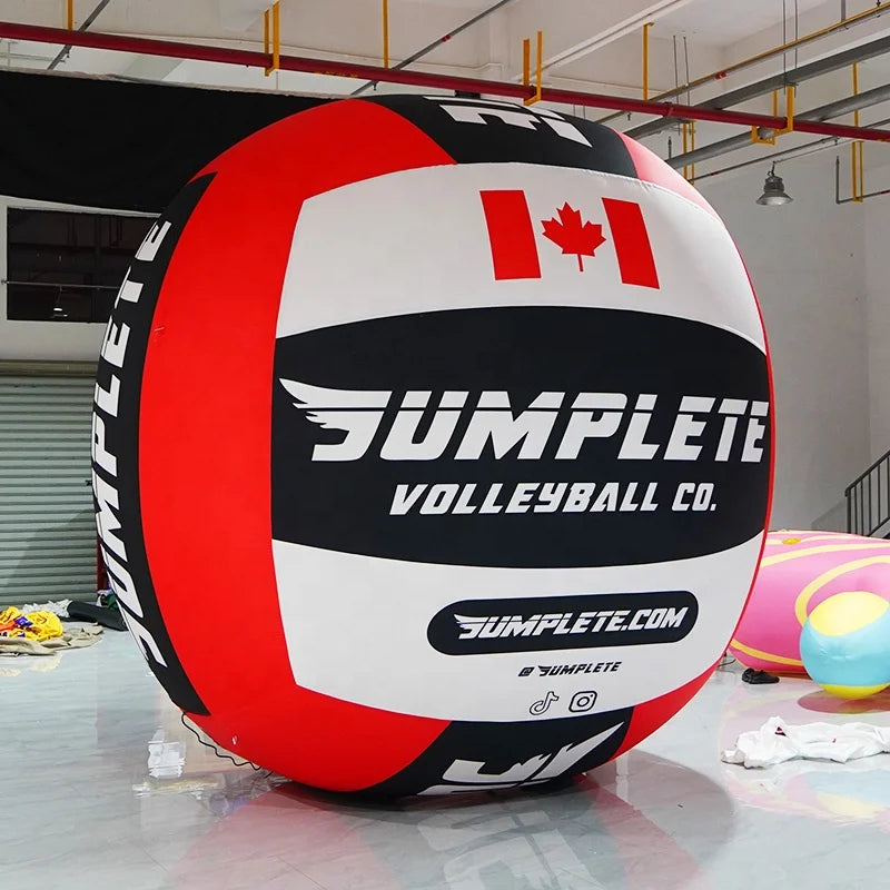 Riesiger aufblasbarer Volleyballball mit individuellem Design