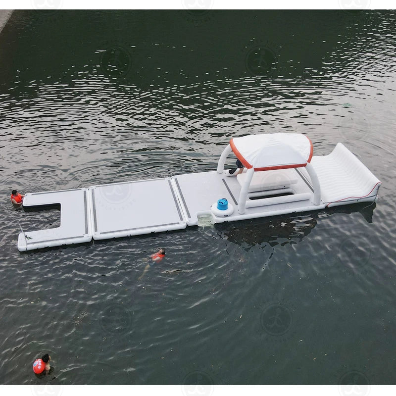 Pool Inflatable U Shaped Floating Sofa DWF Lounging