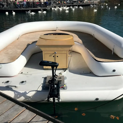 Pool Inflatable U Shaped Floating Sofa DWF Lounging