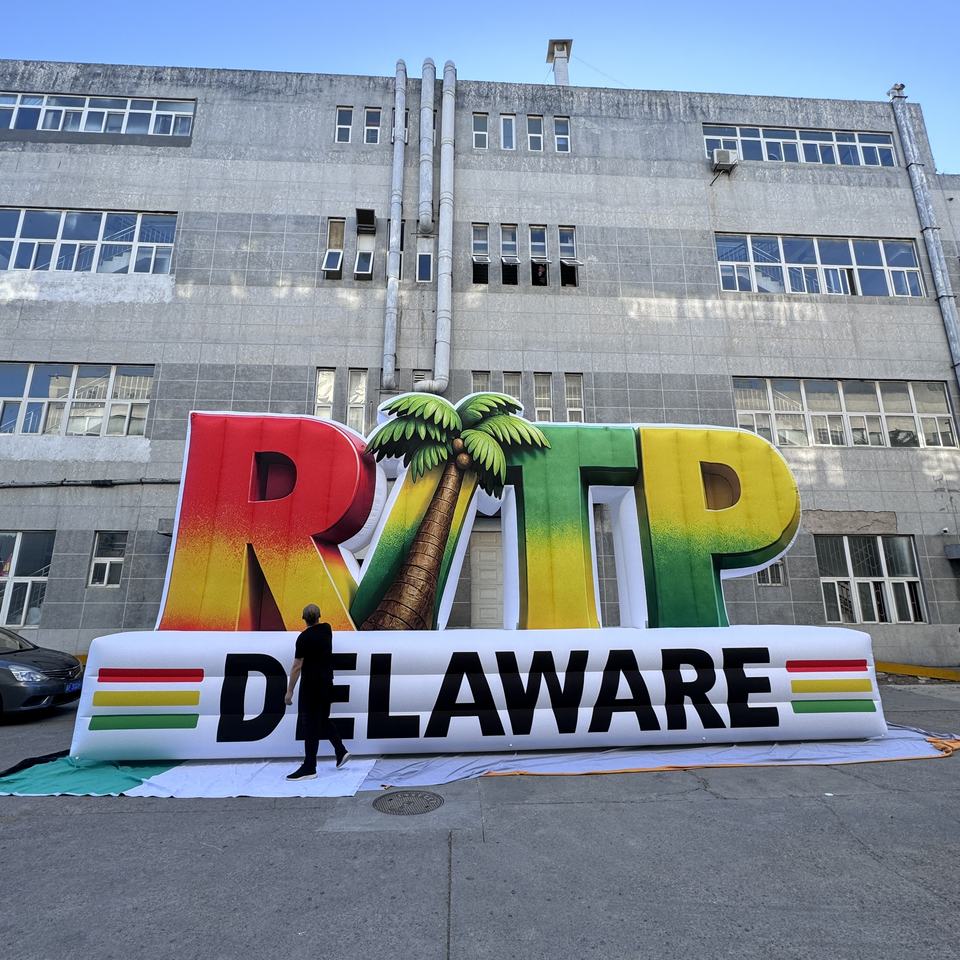 Giant Inflatable Advertising Letters for Outdoor Event Branding