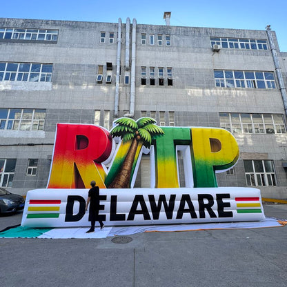 Giant Inflatable Advertising Letters for Outdoor Event Branding