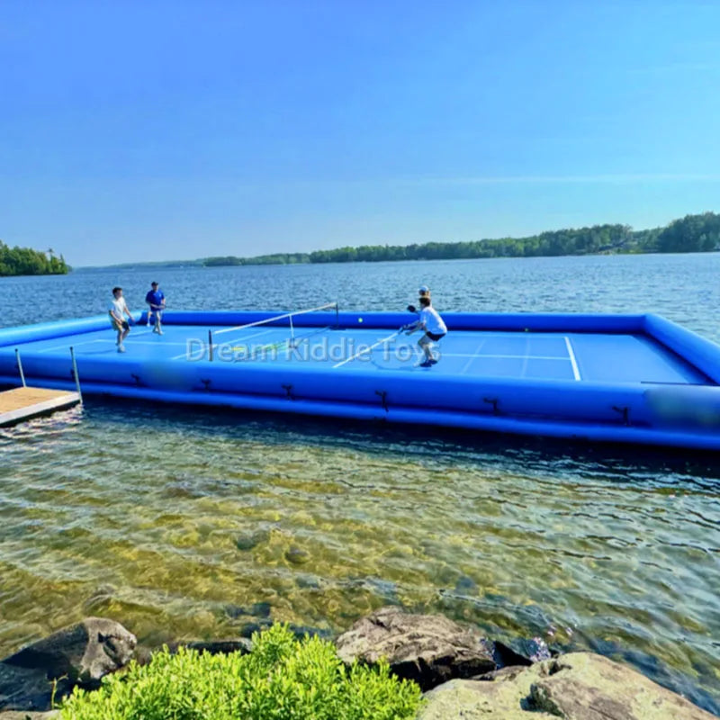 Inflatable Pickleball Court Floating Water Platform