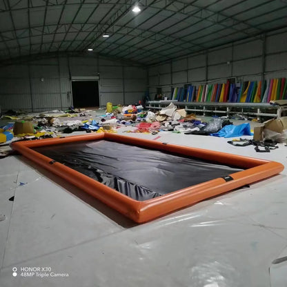 Inflatable Car Wash Mat Portable Water Containment