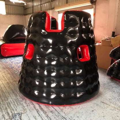 Inflatable Paintball Bunkers Outdoor Game Obstacles