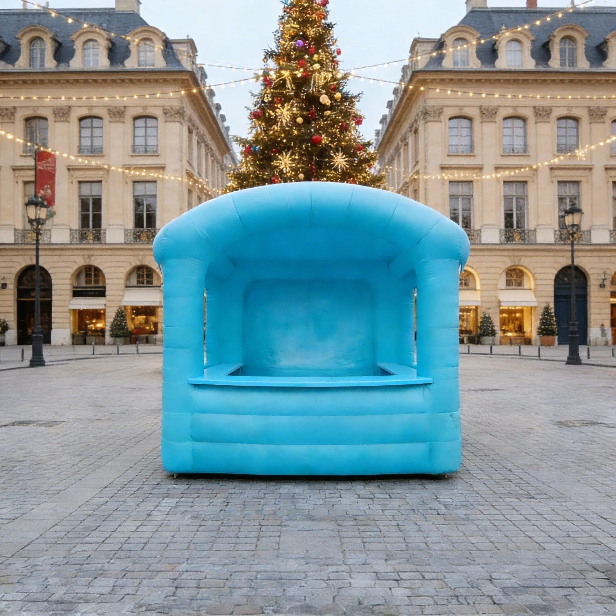 Architectural Inflatable Bar Tent 13ft Event Kiosk