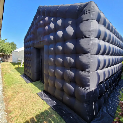Tente de discothèque gonflable avec lumières LED