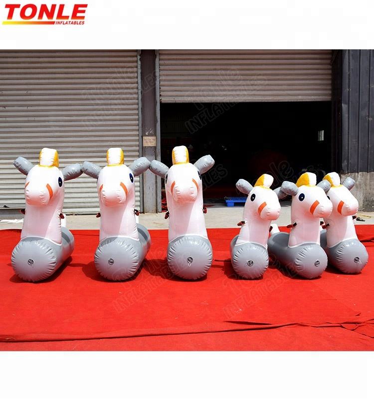 Inflatable Hop Racing Hopping Horse Toy for Events