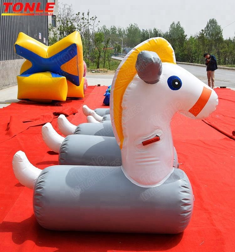 Inflatable Hop Racing Hopping Horse Toy for Events