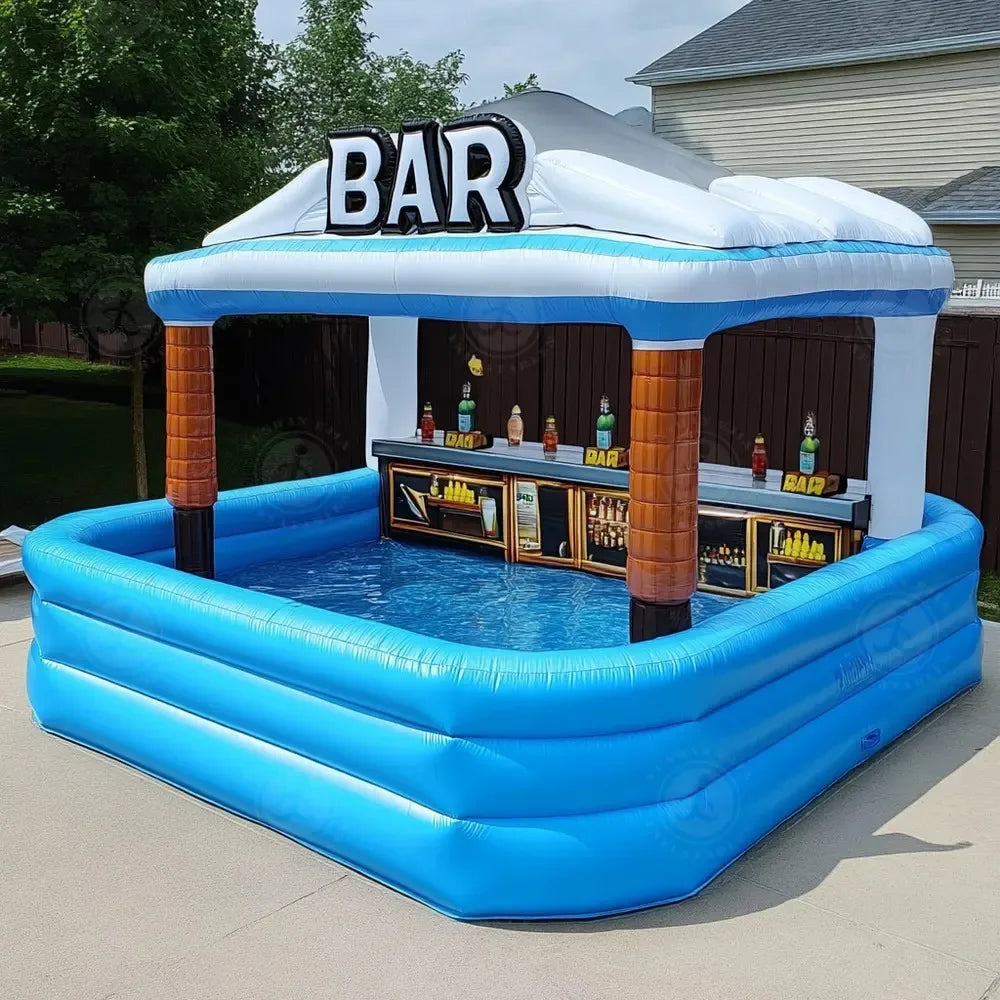 Inflatable Castle Pool Bar CE Certified Adults | Got Inflatables