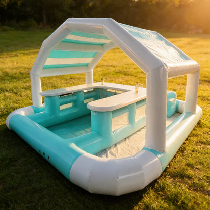 Inflatable Pool Bar Tent Adults Beach Parties