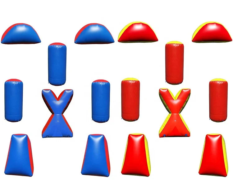 Inflatable Interactive Archery Game Commercial PVC Team Battle 8 PCS