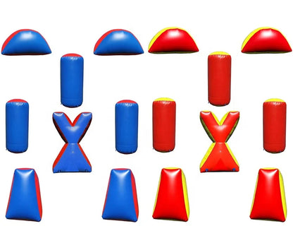 Inflatable Interactive Archery Game Commercial PVC Team Battle 8 PCS