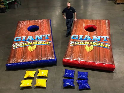 Giant Inflatable Cornhole Party Game Fun