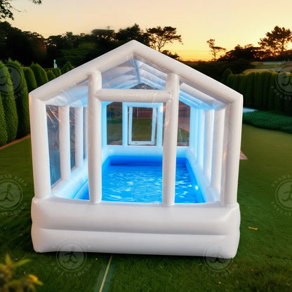 Backyard Inflatable Pool House Durable PVC Family Pool