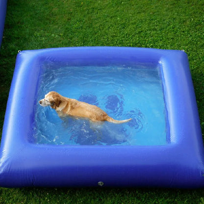 PVC Inflatable Dog Pool Foldable Pet Swimming Pool 6.5 FT
