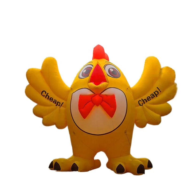 Giant Inflatable Chicken Mascot for Promotions