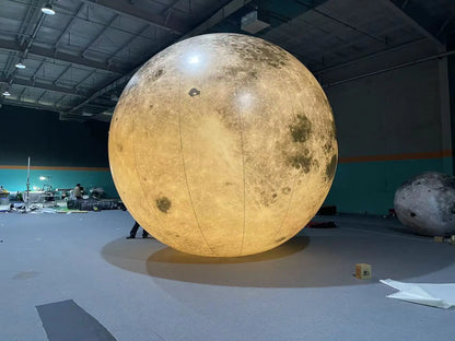 Large Inflatable Giant Moon with LED