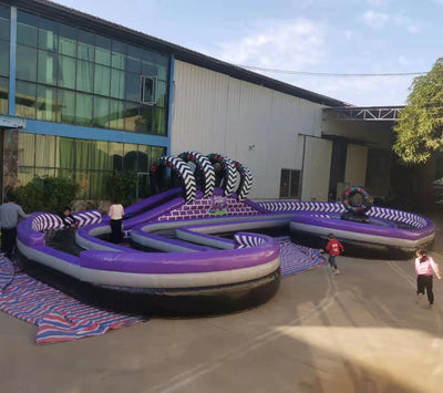 Inflatable RC Car Racing Track Adventure