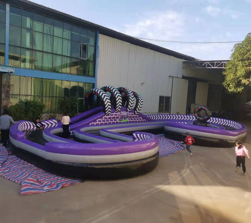 Inflatable RC Car Racing Track Adventure